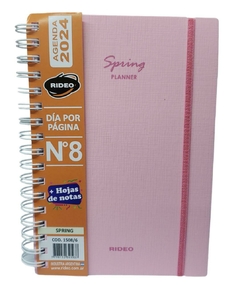 Agenda Rideo 2024 Spring N8 Diaria 16 x22,5 Cm - comprar online