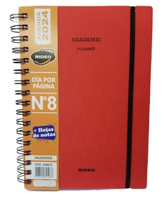 Agenda Rideo 2024 Akademie N8 Diaria 16 x22,5 Cm - tienda online