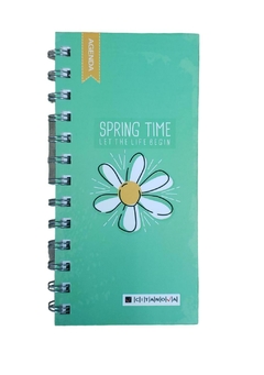 Agenda Citanova Pocket 2024 Espiralada Semanal Flowers 17x9 - comprar online