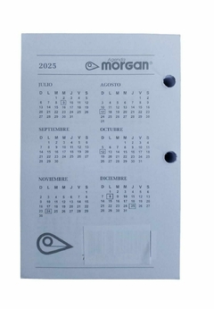 Taco Calendario Morgan 2024 8,5 X 13 Cm X Unidad en internet