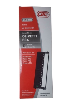 Cinta GTC para impresoras Olivetti PR4 / PR5 / Hasar PR4 / PR5