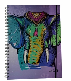 Cuaderno Nivel 10 Tamaño A4 - 120 Hojas Lisas - Línea Elefantes - Libreria Saturno