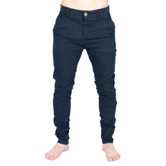 Pantalon slim chino azul - comprar online