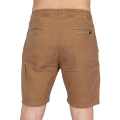 Bermuda Jogger Gabardina Habano - comprar online