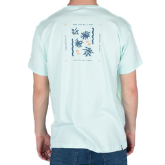 Remera flowers back - comprar online