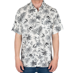 Camisa fibrana botanico