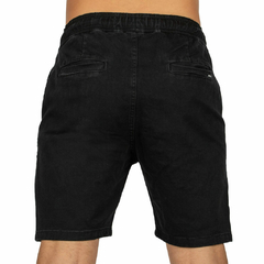 Bermuda Jogger Gabardina Negro - comprar online