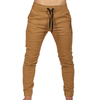 Pantalon slim jogger tostado