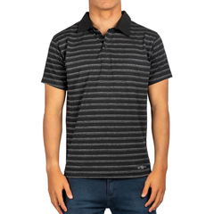 Polo dif rayado negro