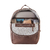 Mochila Gaia chocolate - Haly