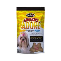Snacks Adore Perros Cachorros y Adultos Razas Mini 80 Gr