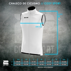 Chaleco Unisex Impermeable Ultraligero Negro - Cozy Sport - tienda online