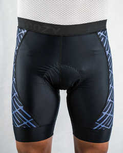 CALZA CORTA COZY CICLISMO HOMBRE NEGRO/AERO - comprar online