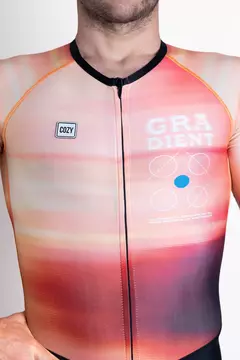 Imagen de Enterito Triatlon Unisex Gradient Sunset - Naranja -