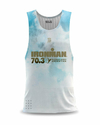 Musculosa Deportiva Running Hombre IRONMAN 70.3 - BLANCO -