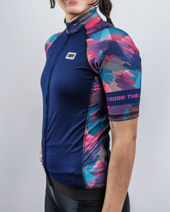 JERSEY CICLISMO BERNAL -UNISEX- AZUL - - Cozy Sport SA