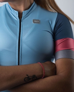 Jersey Ciclismo FEATHER -UNISEX- AZULINO - en internet