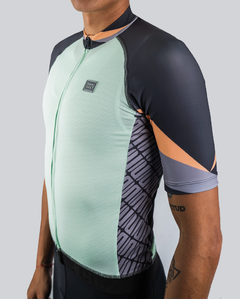 Jersey Ciclismo Combi Unisex Verde Pastel - comprar online