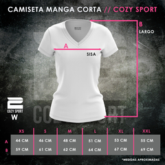 Remera Running Dama Keller -VIOLETA - Cozy Sport SA