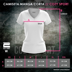 Remera Running DAMA - Violeta - Cozy Sport SA