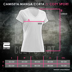 Remera Running DAMA - Gris - Cozy Sport SA