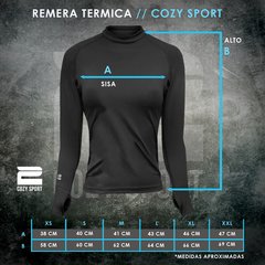 Remera Termica Mujer Manga Larga Cozy Sport Premium - Blanca - - comprar online