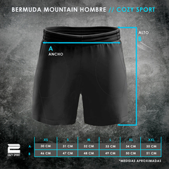 Kit de Bermuda + Calza corta - Mountain Bike - Negro -