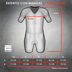 Imagen de Enterito Triatlón Unisex PRO Brújula -Bordo-