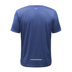 Remera Hombre Deportiva Running PRINT -Azul Marino- - comprar online