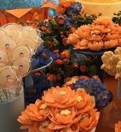 Forminhas para Doces Flor de Lótus (100 unidades) - Celebrity Forminhas de Doces Para Casamento