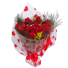 BOUQUET ROSA FLOR - loja online