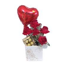 CESTA AMOR & CHOCOLATE - comprar online