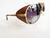 Óculos Solar de Madeira Com Proteção Lateral De Couro - comprar online