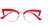 Óculos Leitura - Gatinho Vermelho - Izzy Amiel
