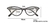 Óculos Leitura - Gatinho Preto - comprar online
