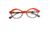 Óculos Leitura - Feminino Bicolor (Vermelho e Tartaruga)