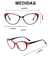 Óculos Leitura - Gatinho Bicolor - comprar online
