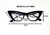 Óculos Leitura Gatinho Retrô - comprar online
