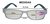 Óculos de Leitura - Unissex Azul Bebê - comprar online