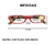 Óculos de Leitura - Vermelho e Tartaruga (Veludo) - comprar online