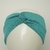 Turbante Algodón Verde Aqua - Ushka Vinchas