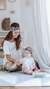 Vincha/Turbante Mother & Baby Vicky Print (on line)