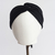 Turbante Lanilla Negro - comprar online