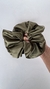 Imagen de Scrunchie Seda Verde Militar