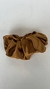 Scrunchie Seda Marrón Cobre - tienda online