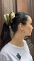 Scrunchie Seda Verde Militar