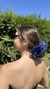 Scrunchie Gasa Cristal Azul (Online)