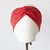 Turbante Lanilla Lame Rojo - comprar online