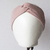 Turbante Cloque Rosa Viejo - comprar online