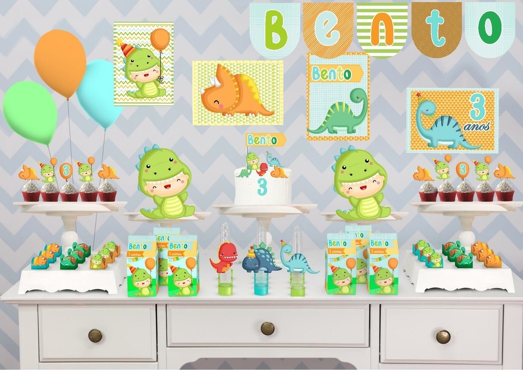 Display Dinossauro Baby - Decoração Infantil!